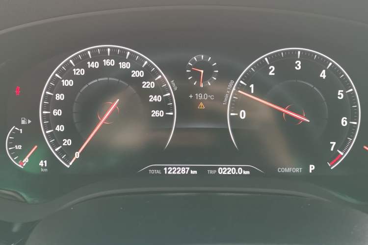 Used BMW 5 Series 2019 Facelifted 530Li Leading Edition Luxury Package Instrument Cluster