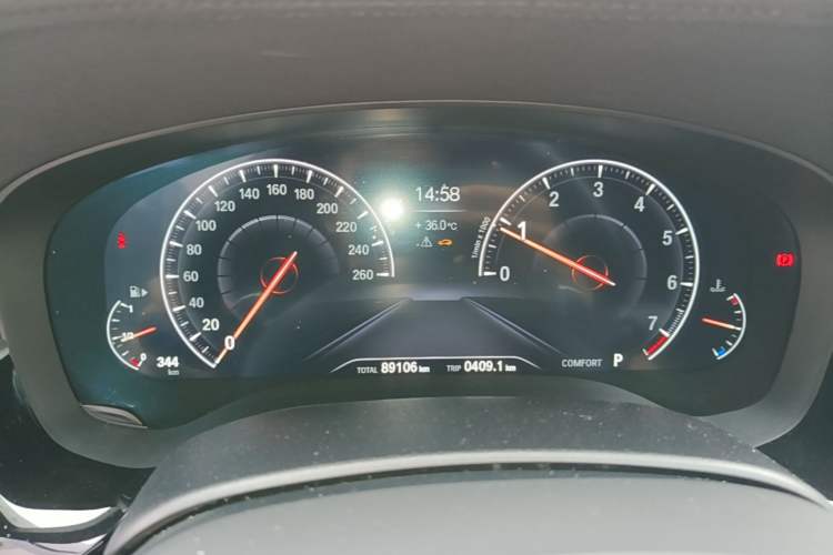 Used BMW 5 Series 2019 Facelifted 530i M Sport Package Instrument Cluster