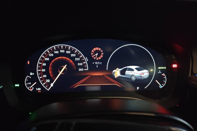 Used BMW 5 Series 2019 Facelifted 530Li Luxury Edition Premium Package Instrument Cluster