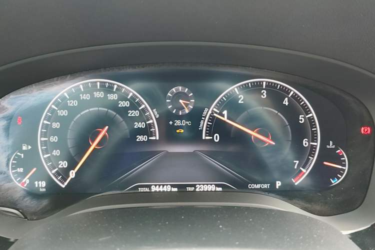 Used BMW 5 Series 2019 525Li Luxury Package Instrument Cluster