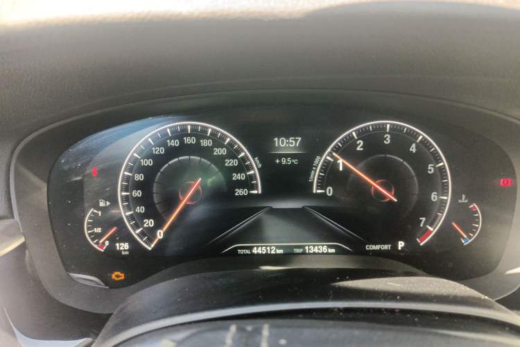 Used BMW 5 Series 2019 Facelifted 530Li Leading Edition Luxury Package Instrument Cluster