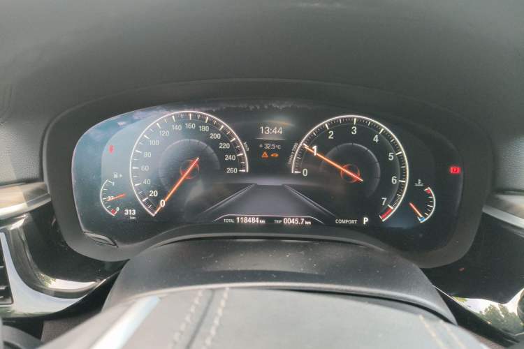 Used BMW 5 Series 2019 Facelifted 530Li Leading Edition Luxury Package Instrument Cluster