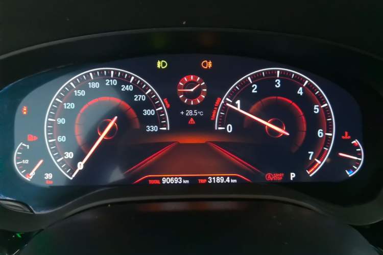 Used BMW 5 Series 2019 530Li Leading Model M Sport Package Instrument Cluster