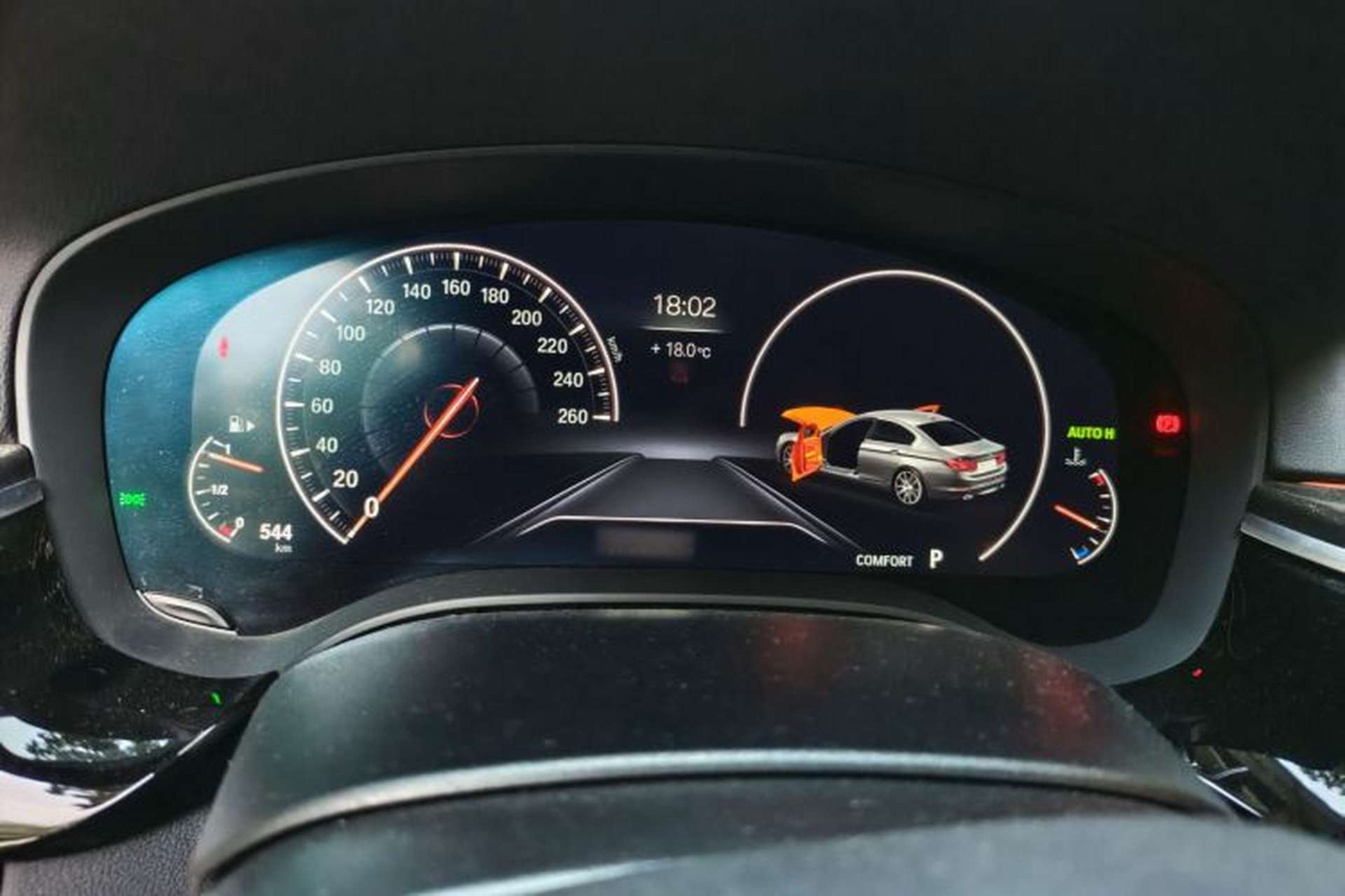 Used BMW 5 Series 2019 530Li Luxury Edition M Sport Package Instrument Cluster