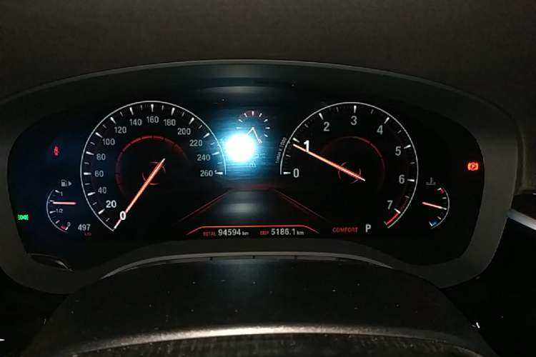 Used BMW 5 Series 2019 525Li Luxury Package Instrument Cluster