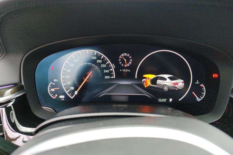 Used BMW 5 Series 2019 530Li Luxury Edition M Sport Package Instrument Cluster