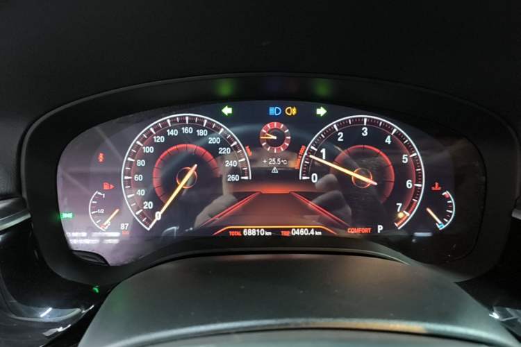 Used BMW 5 Series 2019 Updated 530Li xDrive Luxury Package Instrument Cluster
