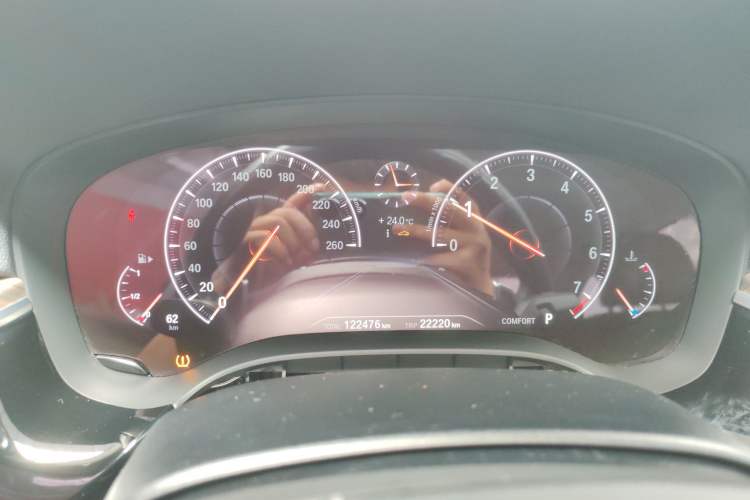 Used BMW 5 Series 2019 Facelifted 530Li Leading Edition Luxury Package Instrument Cluster