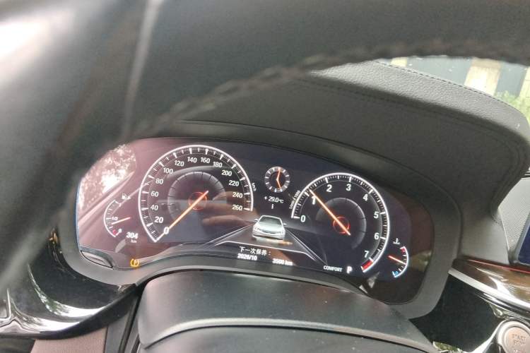 Used BMW 5 Series 2019 Facelifted 525Li Luxury Package Instrument Cluster