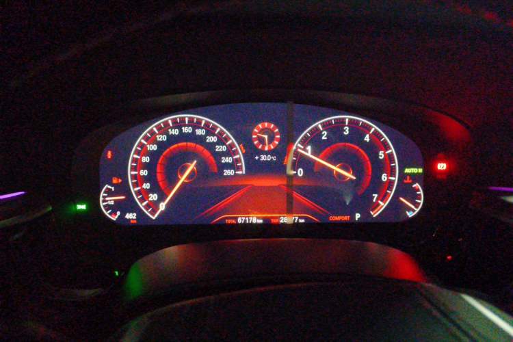 Used BMW 5 Series 2019 Facelifted 530Li Luxury Edition Premium Package Instrument Cluster