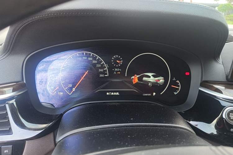 Used BMW 5 Series 2019 525Li Luxury Package Instrument Cluster