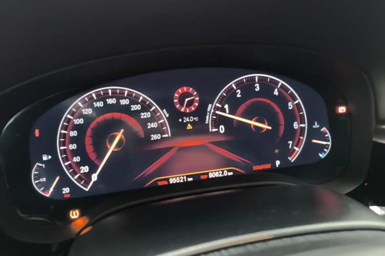 Used BMW 5 Series 2019 Facelifted 530Li Leading Edition Luxury Package Instrument Cluster