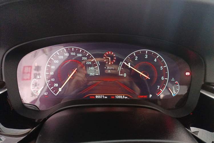 Used BMW 5 Series 2019 525Li Luxury Package Instrument Cluster