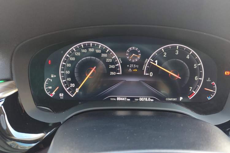 Used BMW 5 Series 2019 Facelifted 530Li Leading Edition Luxury Package Instrument Cluster