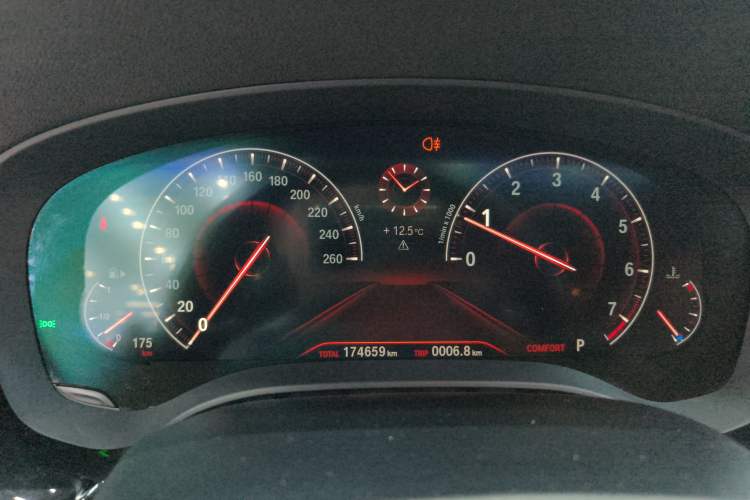 Used BMW 5 Series 2019 Facelifted 530Li Leading Edition M Sport Package Instrument Cluster