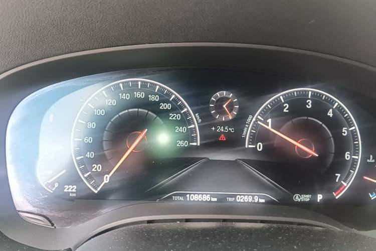 Used BMW 5 Series 2019 Facelifted 530Li Luxury Edition Premium Package Instrument Cluster