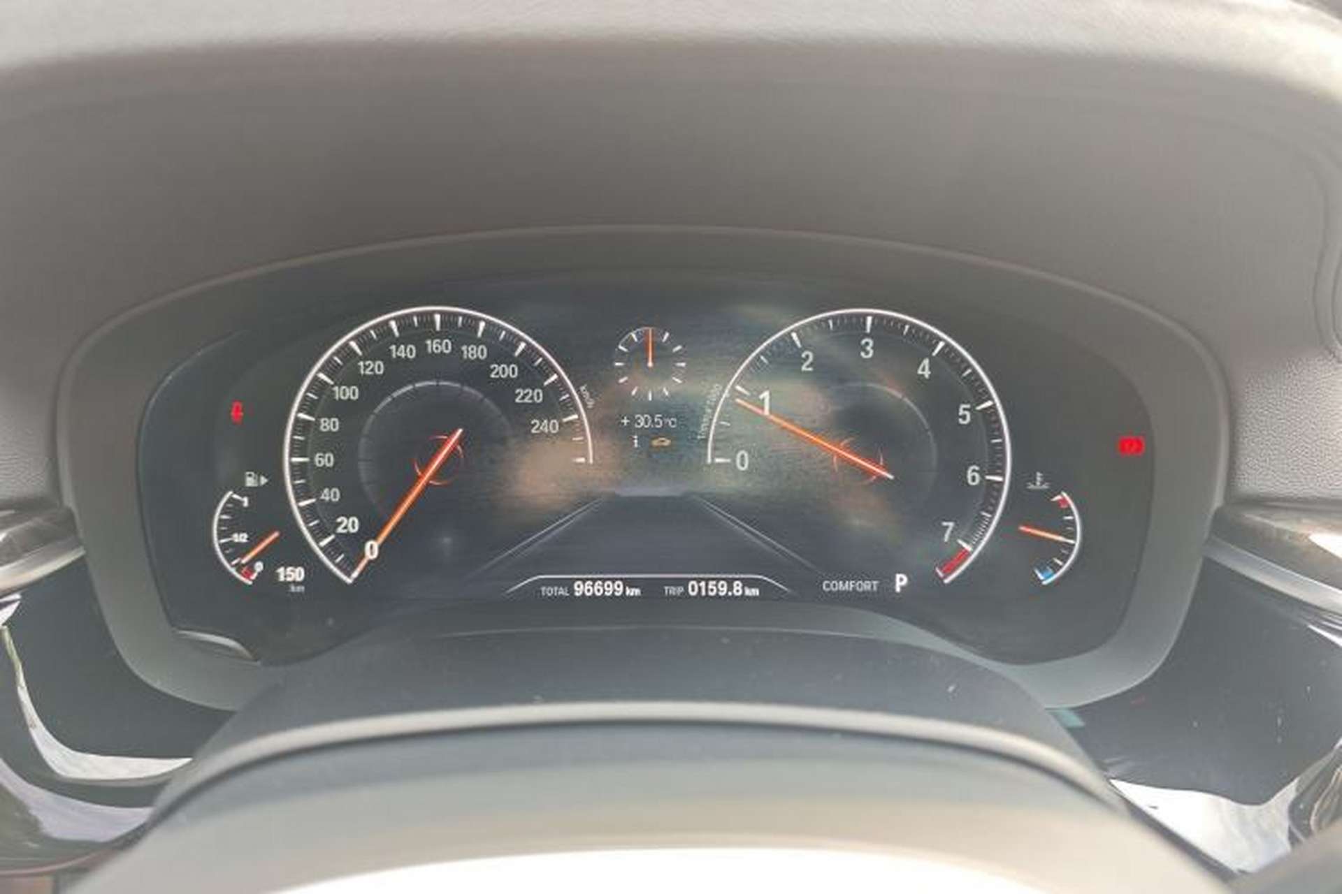 Used BMW 5 Series 2019 530Li Leading Model M Sport Package Instrument Cluster