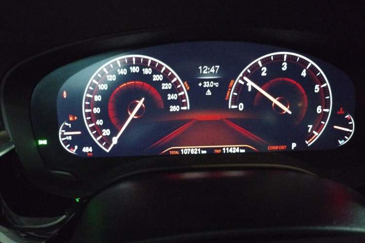 Used BMW 5 Series 2019 530Li Leading Model Luxury Package Instrument Cluster
