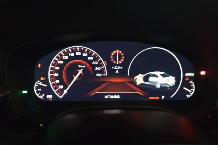 Used BMW 5 Series 2019 530Li Leading Model Luxury Package Instrument Cluster