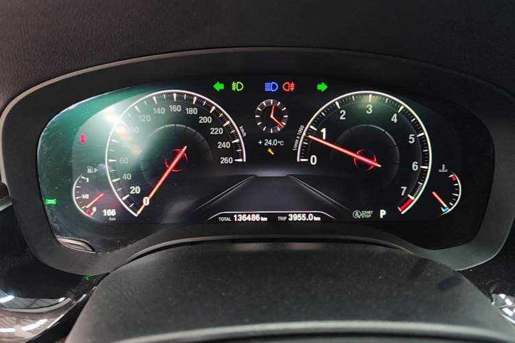 Used BMW 5 Series 2019 525Li Luxury Package Instrument Cluster