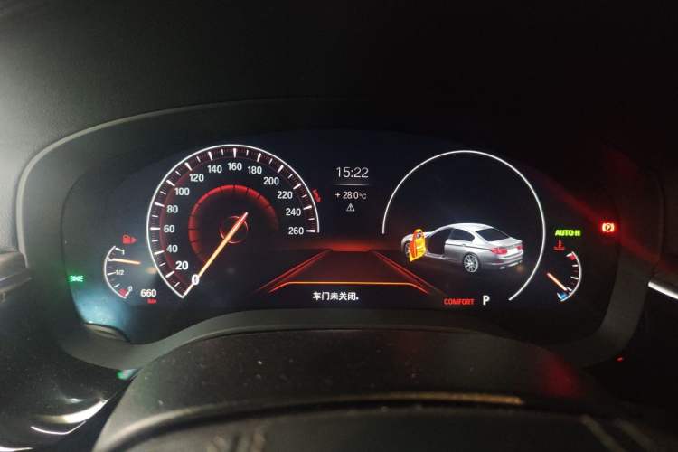 Used BMW 5 Series 2019 530Li Leading Model Luxury Package Instrument Cluster