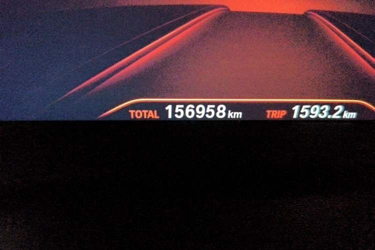 Used BMW 5 Series 2019 Restyled 525Li M Sport Package Odometer Close Up