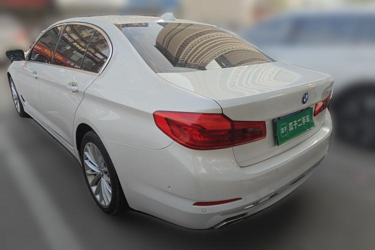 Used BMW 5 Series 2019 525Li Luxury Package Rear Left 45 Deg