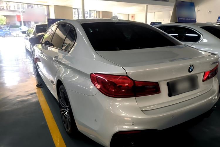 Used BMW 5 Series 2019 530Li Leading Model M Sport Package Rear Left 45 Deg