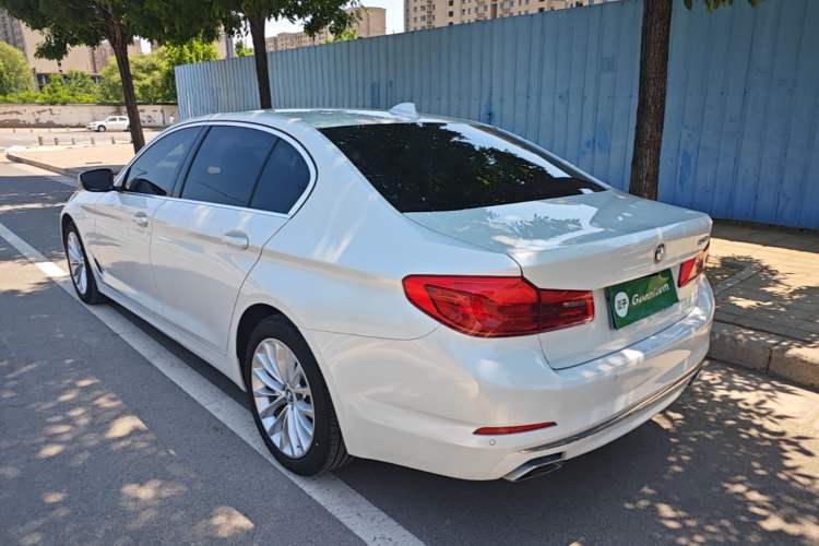 Used BMW 5 Series 2019 Facelifted 525Li Luxury Package Rear Left 45 Deg