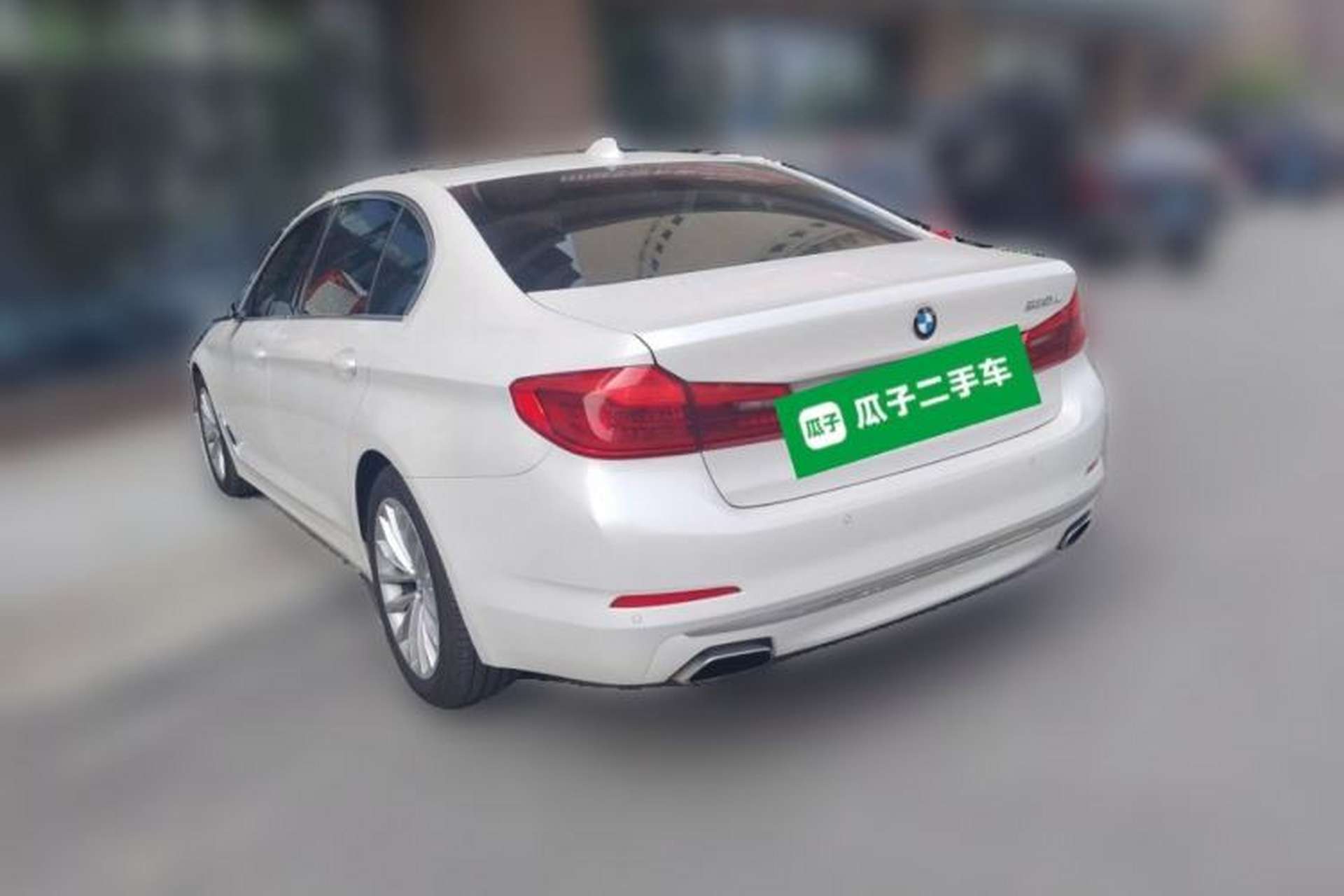 Used BMW 5 Series 2019 Facelifted 530Li Leading Edition Luxury Package Rear Left 45 Deg