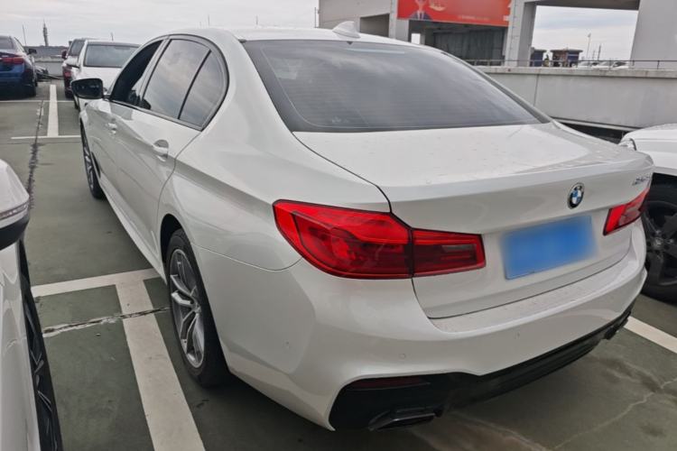 Used BMW 5 Series 2019 525Li M Sport Package Rear Left 45 Deg