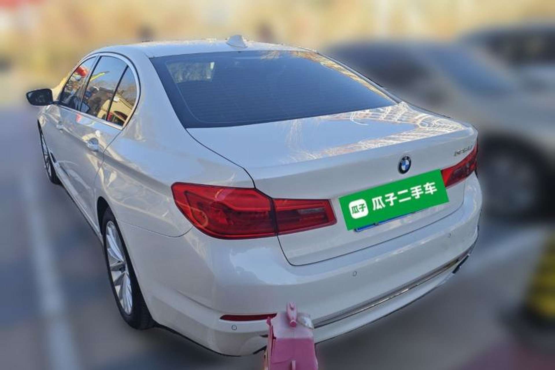 Used BMW 5 Series 2019 525Li Luxury Package Rear Left 45 Deg