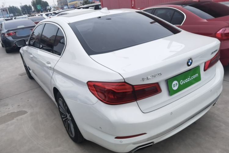 Used BMW 5 Series 2019 530Li Luxury Edition Premium Package Rear Left 45 Deg