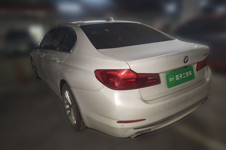 Used BMW 5 Series 2019 525Li Luxury Package Rear Left 45 Deg