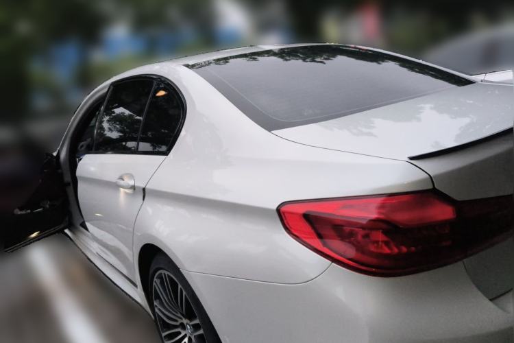 Used BMW 5 Series 2019 530Li Luxury Edition M Sport Package Rear Left 45 Deg