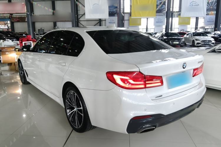 Used BMW 5 Series 2019 Restyled 530Li Luxury Edition M Sport Package Rear Left 45 Deg