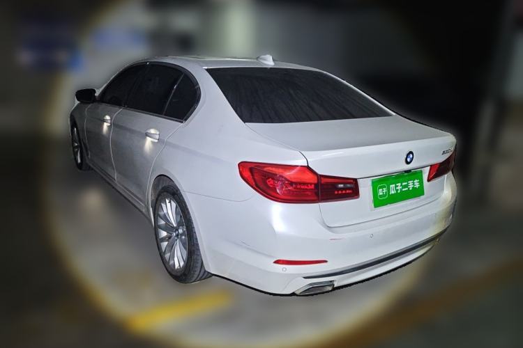 Used BMW 5 Series 2019 530Li Leading Model Luxury Package Rear Left 45 Deg