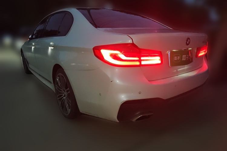 Used BMW 5 Series 2019 530Li Leading Model M Sport Package Rear Left 45 Deg