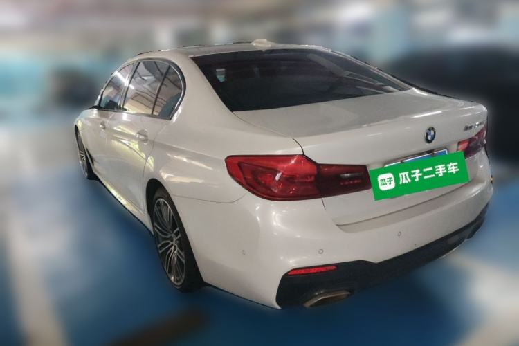 Used BMW 5 Series 2019 530Li Leading Model M Sport Package Rear Left 45 Deg