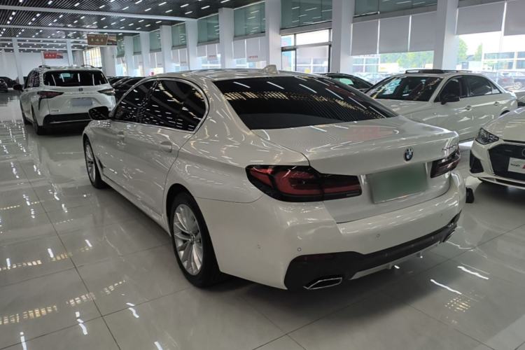 Used BMW 5 Series 2019 525Li Luxury Package Rear Left 45 Deg