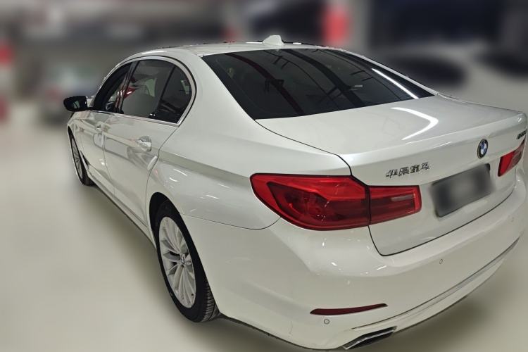 Used BMW 5 Series 2019 Facelifted 525Li Luxury Package Rear Left 45 Deg