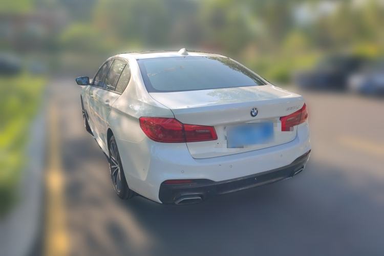 Used BMW 5 Series 2019 Facelifted 530Li Leading Edition M Sport Package Rear Left 45 Deg