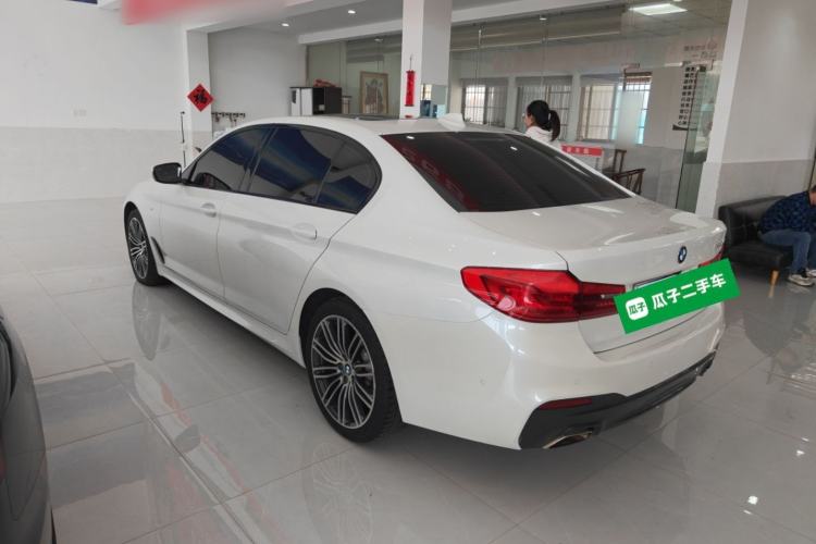 Used BMW 5 Series 2019 530Li Leading Model M Sport Package Rear Left 45 Deg