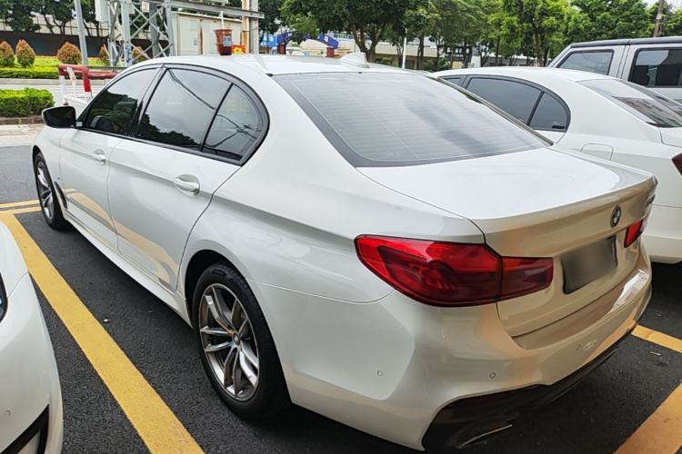 Used BMW 5 Series 2019 Restyled 525Li M Sport Package Rear Left 45 Deg