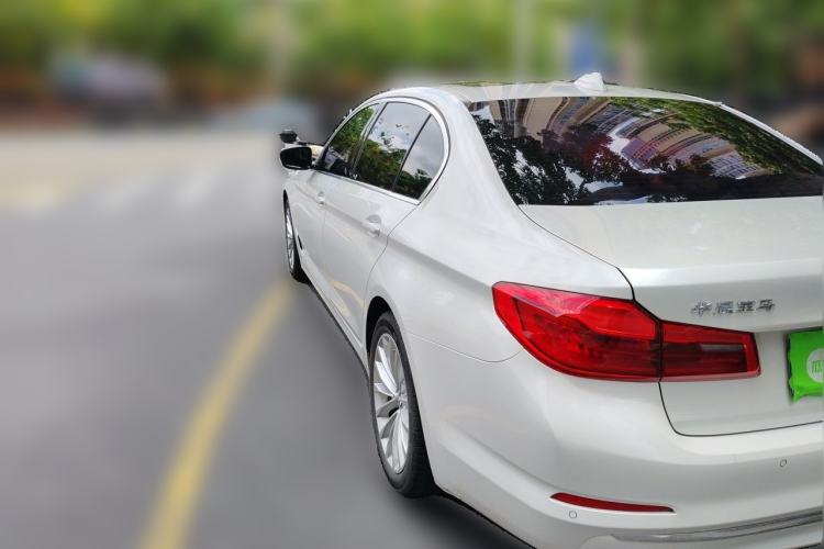 Used BMW 5 Series 2019 530Li Leading Model Luxury Package Rear Left 45 Deg