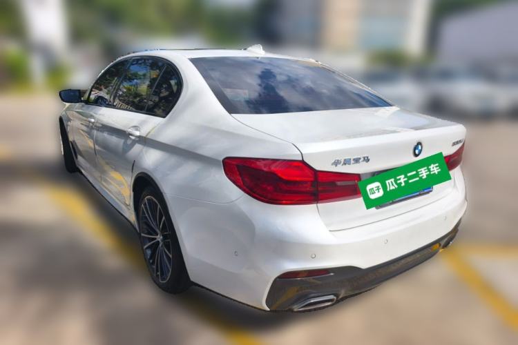 Used BMW 5 Series 2019 Facelifted 530Li Leading Edition M Sport Package Rear Left 45 Deg