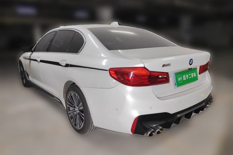 Used BMW 5 Series 2019 530Li Luxury Edition Premium Package Rear Left 45 Deg