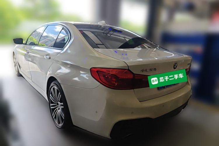Used BMW 5 Series 2019 530Li Leading Model M Sport Package Rear Left 45 Deg