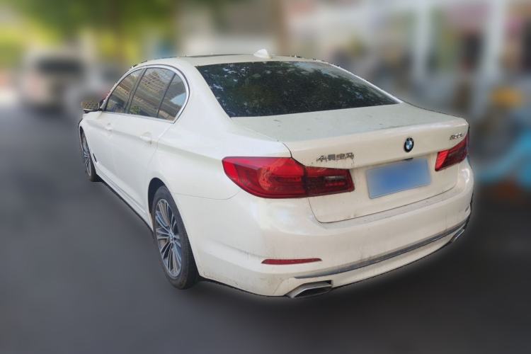 Used BMW 5 Series 2019 530Li Luxury Edition Premium Package Rear Left 45 Deg