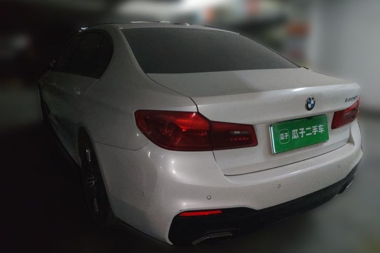 Used BMW 5 Series 2019 530Li Leading Model M Sport Package Rear Left 45 Deg